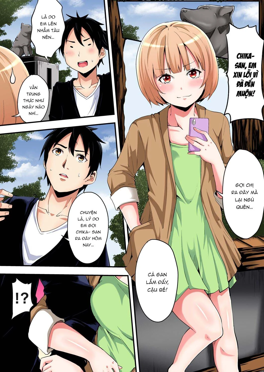 Chap 08 - Chị dâu đi Mỹ còn chị bạn Chika-chan mà