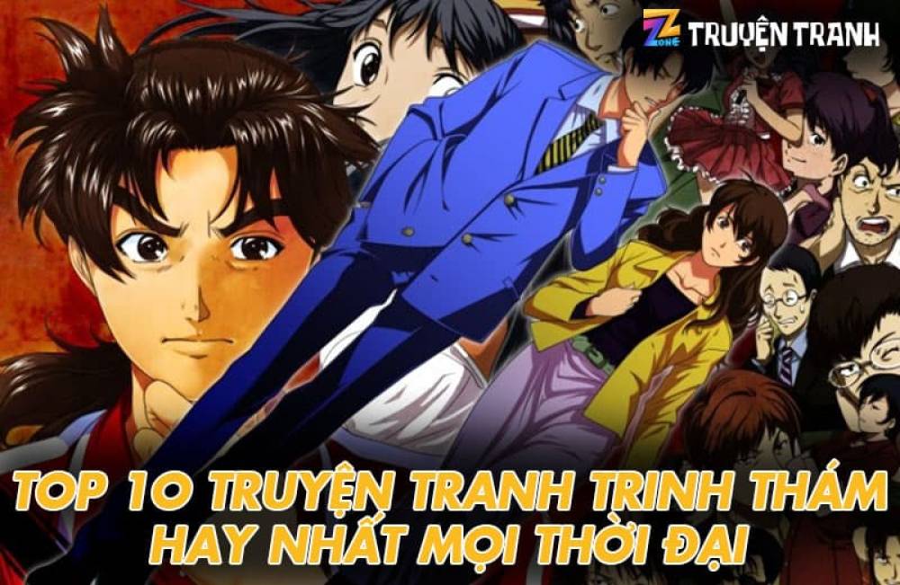  Top 10 truyện tranh trinh thám hay nhất mọi thời đại